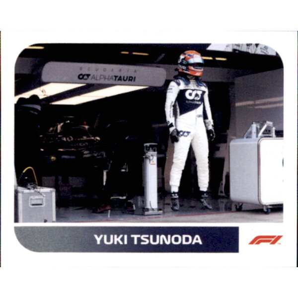 Sticker 153 - Yuki Tsunoda - Formula 1 Saison 2021