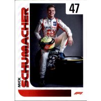 Sticker 181 - Mick Schumacher - Formula 1 Saison 2021