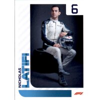 Sticker 211 - Nicholas Latifi - Formula 1 Saison 2021