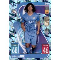 17 - Nathan Ake - Basis Karte - CRYSTAL - 2021/2022