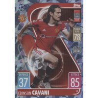 44 - Edinson Cavani - Basis Karte - CRYSTAL - 2021/2022