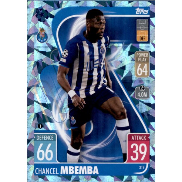 319 - Chancel Mbemba - Basis Karte - CRYSTAL - 2021/2022