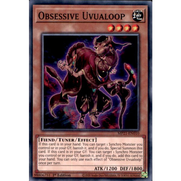 MP21-EN010 - Obsessive Uvualoop - 1. Edition