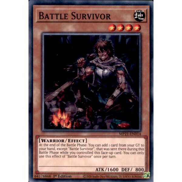 MP21-EN014 - Battle Survivor - 1. Edition