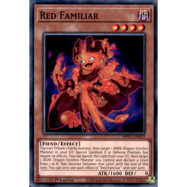 MP21-EN052 - Red Familiar - 1. Edition