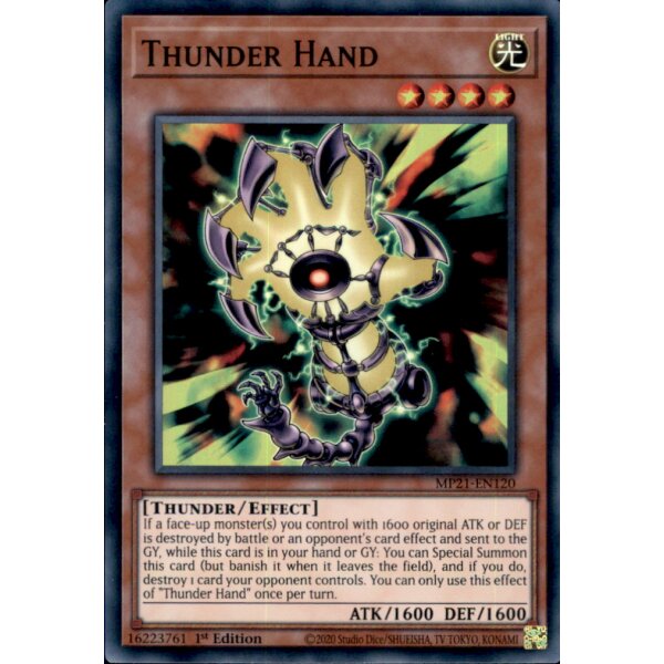 MP21-EN120 - Thunder Hand - 1. Edition