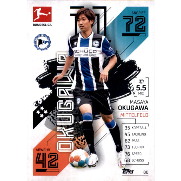 80 - Masaya Okugawa - 2021/2022