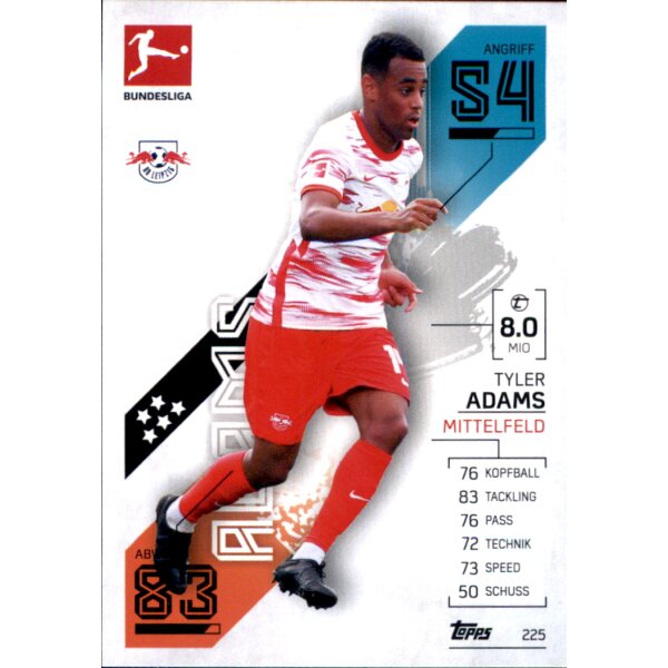 225 - Tyler Adams - 2021/2022