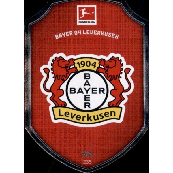 235 - BAYER 04 LEVERKUSEN  - Clubkarte  - 2021/2022