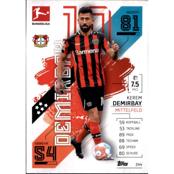 244 - Kerem Demirbay - 2021/2022