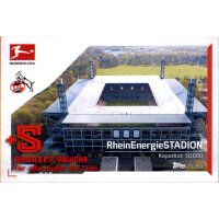 353 - Rheinenergiestadion - Stadion Karte - 2021/2022