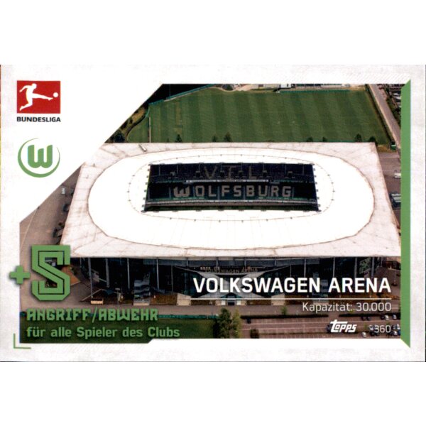 360 - Volkswagen Arena - Stadion Karte - 2021/2022