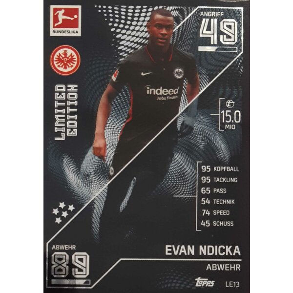 LE13 - Evan Ndicka - Limited Edition - 2021/2022