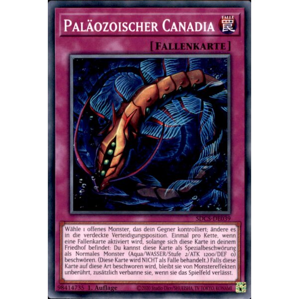 SDCS-DE039 - Paläozonischer Canadia