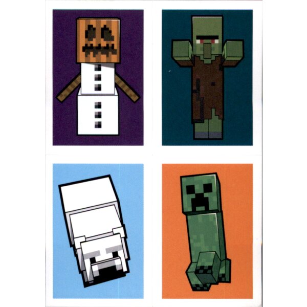 Sticker 105 - Minecraft - Treasure - Sammelsticker