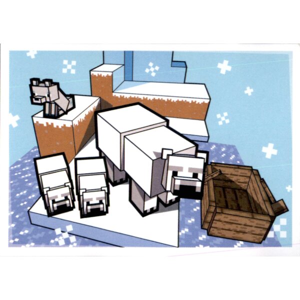 Sticker 106 - Minecraft - Treasure - Sammelsticker