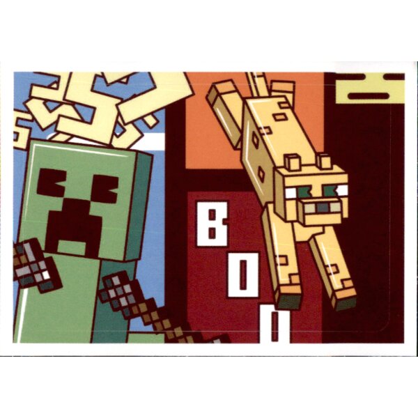 Sticker 169 - Minecraft - Treasure - Sammelsticker