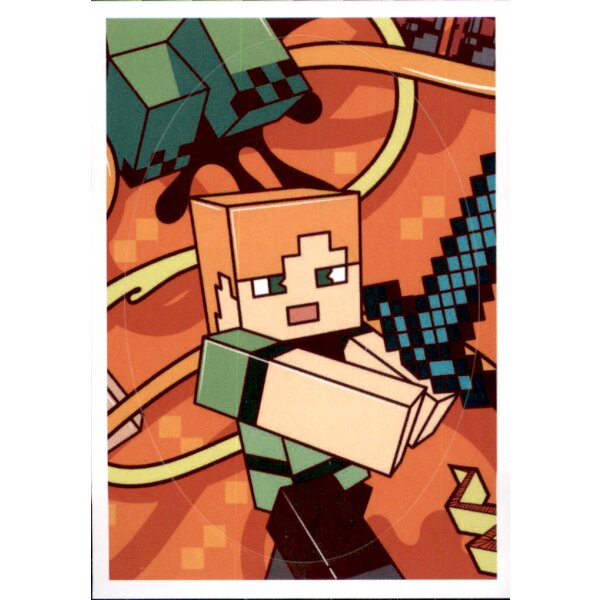 Sticker 177 - Minecraft - Treasure - Sammelsticker