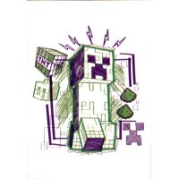 Sticker 241 - Minecraft - Treasure - Sammelsticker