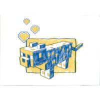 Sticker 242 - Minecraft - Treasure - Sammelsticker