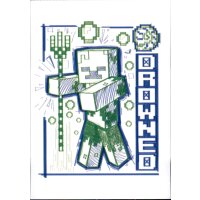 Sticker 245 - Minecraft - Treasure - Sammelsticker