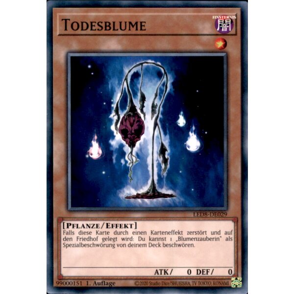 LED8-DE029 - Todesblume - 1. Auflage