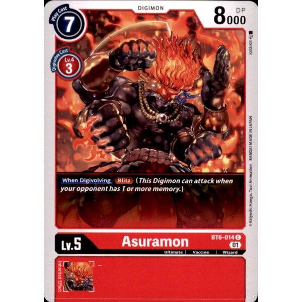 BT6-014 - Asuramon - Common