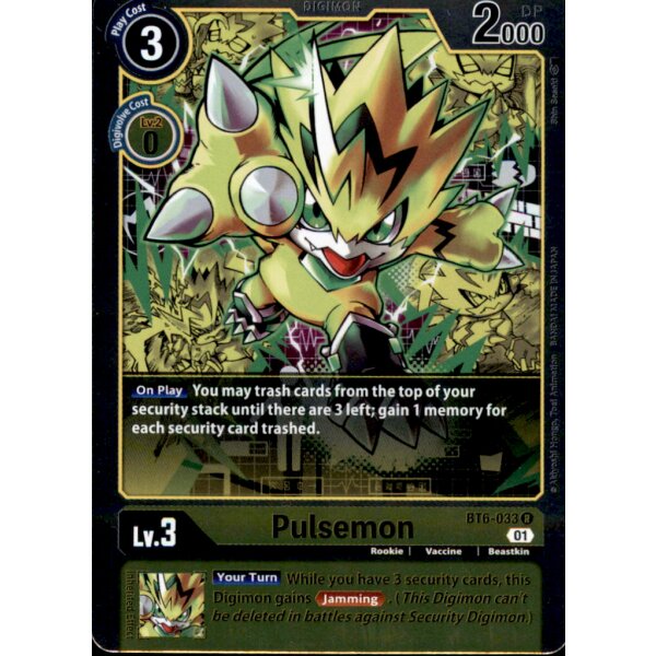 BT6-033 - Pulsemon - Rare