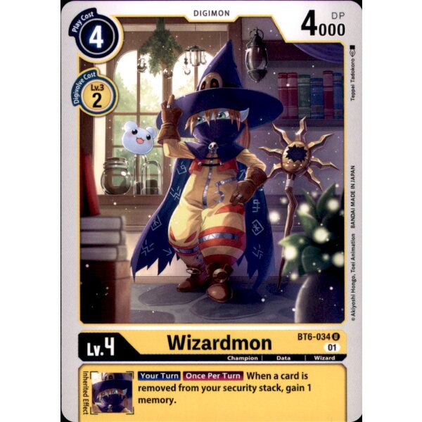 BT6-034 - Wizardmon - Uncommon