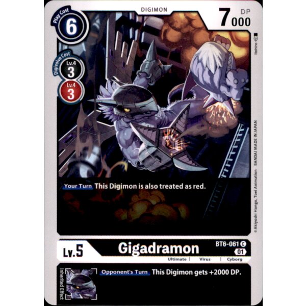 BT6-061 - Gigadramon - Common