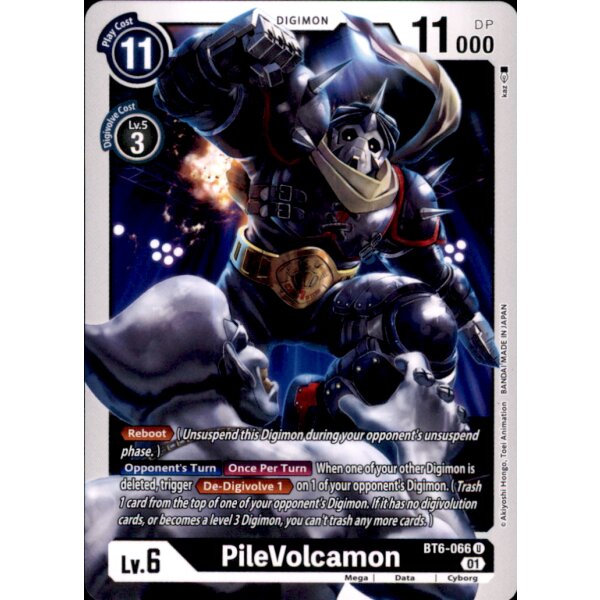 BT6-066 - PileVolcamon - Uncommon