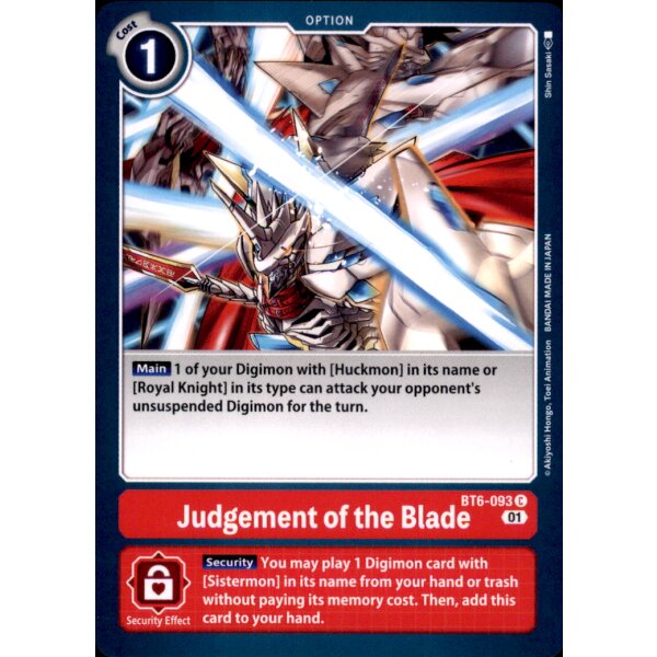 BT6-093 - Judgement of the Blade - Common