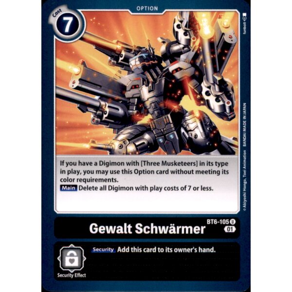 BT6-105 - Gewalt Schwärmer - Uncommon