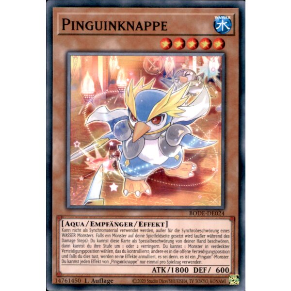 BODE-DE024 - Pinguinknappe - 1. Auflage