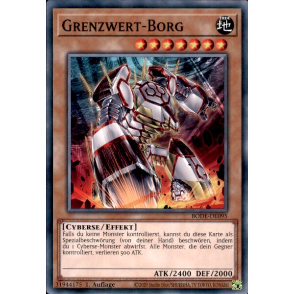 BODE-DE095 - Grenzwert-Borg - 1. Auflage