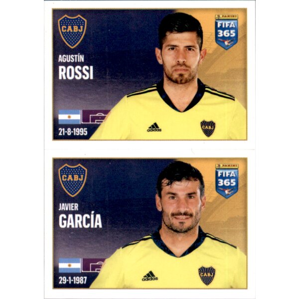 Sticker 4 Agustin Rossi / Javier Garcia