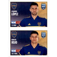 Sticker 6 Lisandro Lopez / Marcos Rojo