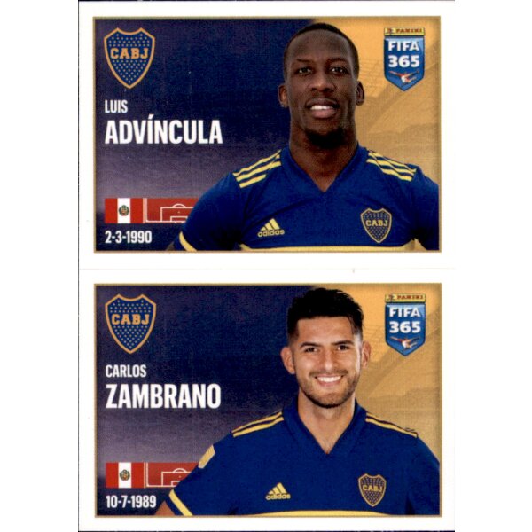 Sticker 7 Luis Advincula / Carlos Zambrano