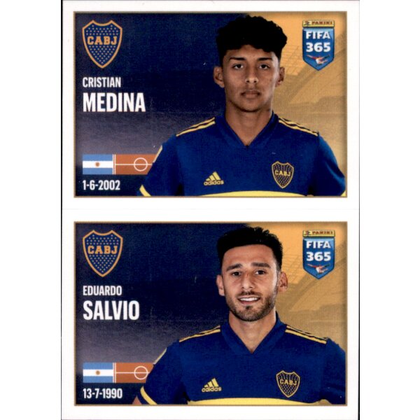 Sticker 10 Cristian Medina / Eduardo Salvio