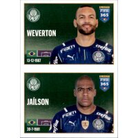 Sticker 19 Weverton / Jailson