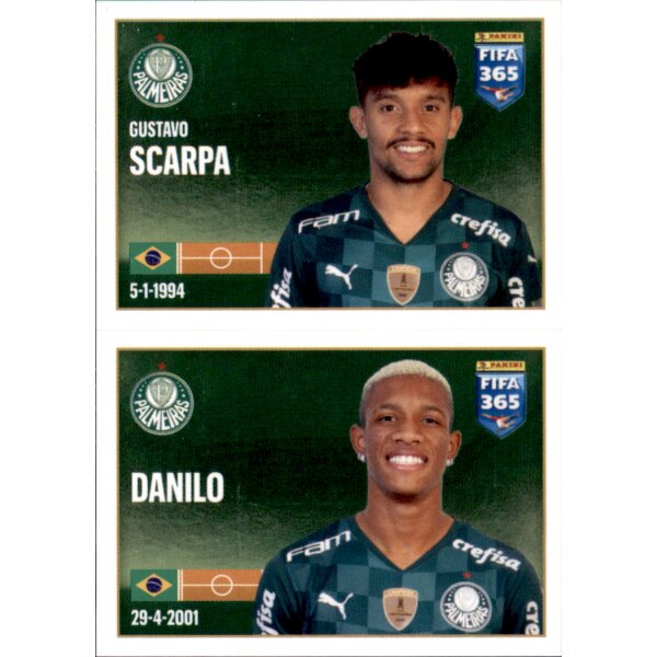 Sticker 23 Gustavo Scarpa / Danilo