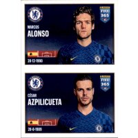 Sticker 35 Marcos Alonso / Cesar Azpilicueta