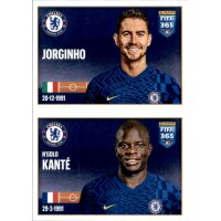 Sticker 40 Jorginho / N’Golo Kante