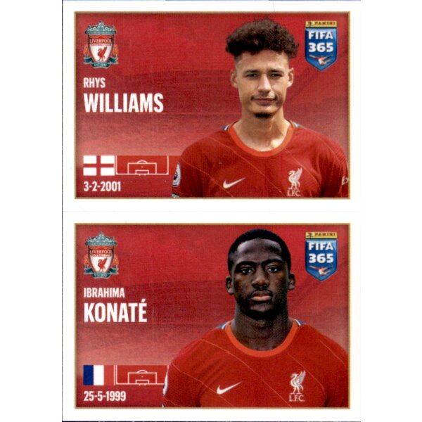 Sticker 51 Rhys Williams / Ibrahima Konate