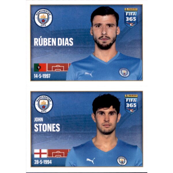 Sticker 67 Ruben Dias / John Stones