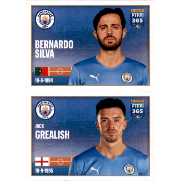 Sticker 68 Bernardo Silva / Jack Grealish