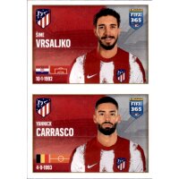 Sticker 98 Sime Vrsaljko / Yannick Carrasco