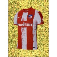 Sticker 107 Trikot Atletico Madrid