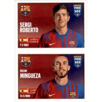 Sticker 113 Sergi Roberto / Oscar Mingueza