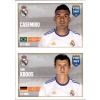 Sticker 129 Casemiro / Toni Kroos